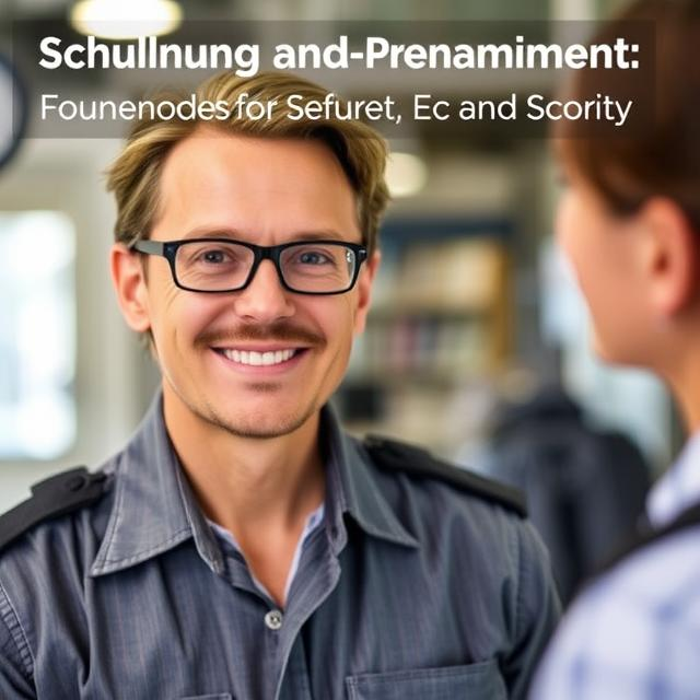 Schulung und Vorbereitung: Grundlagen für Sicherheit und Erfolg